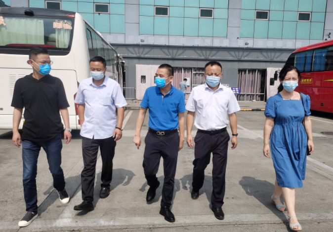 吳隼督查徐坊客運站疫情防控、安全生產及文明創(chuàng)建等工作