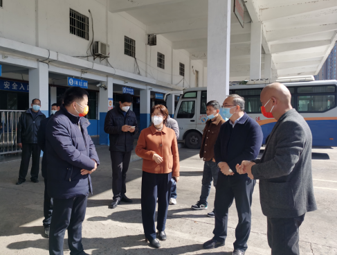 撫州長運:省市場監(jiān)管局領導蒞臨撫州客運總站督導春運工作