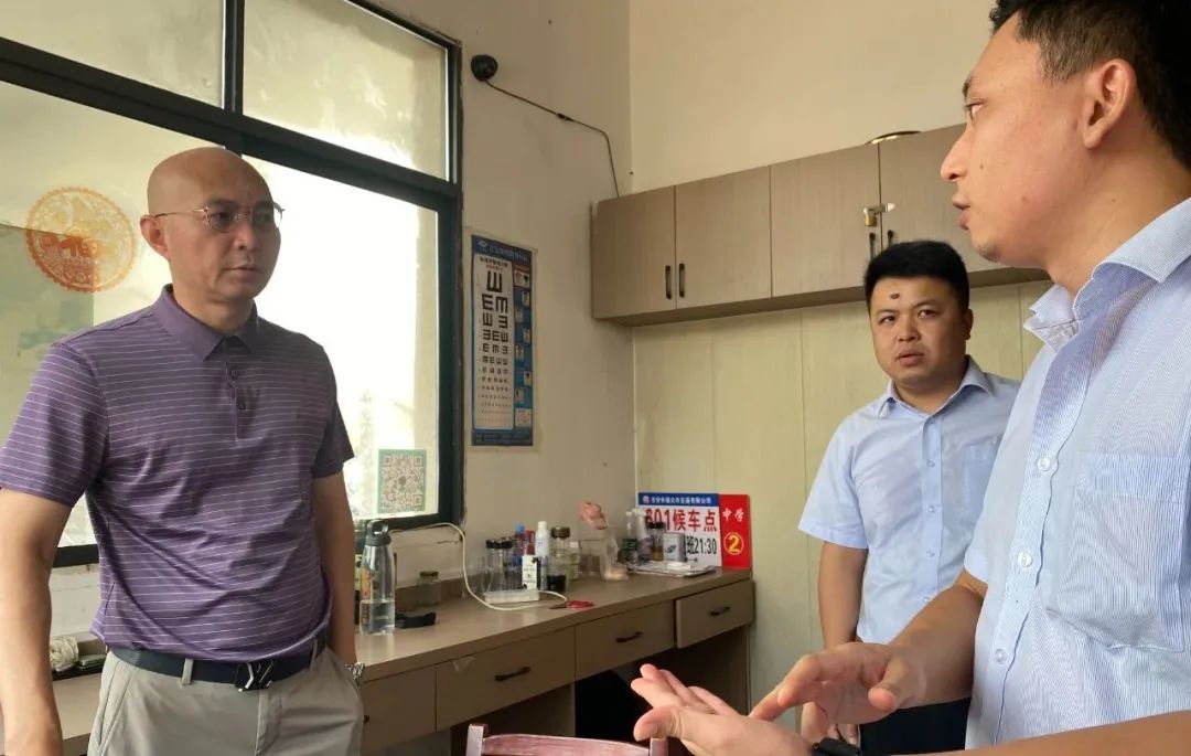 吉安公司:領導班子深入一線 開展車輛安全專項檢查