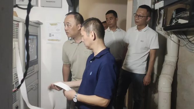 吉安公司:股份公司安管部檢查吉安公司上半年安全工作
